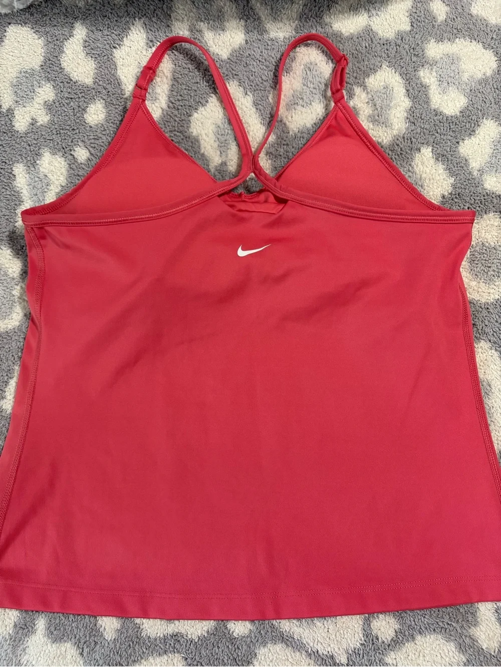 Nike Dri-Fit Sports Bra Pink Racerback Tank Top Women’s M